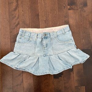 Y2K Garage mini skirt